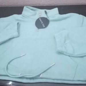 Whitefoxboutique cropped sweater with pockets